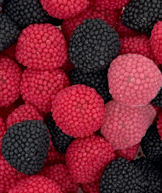 Black and red berries