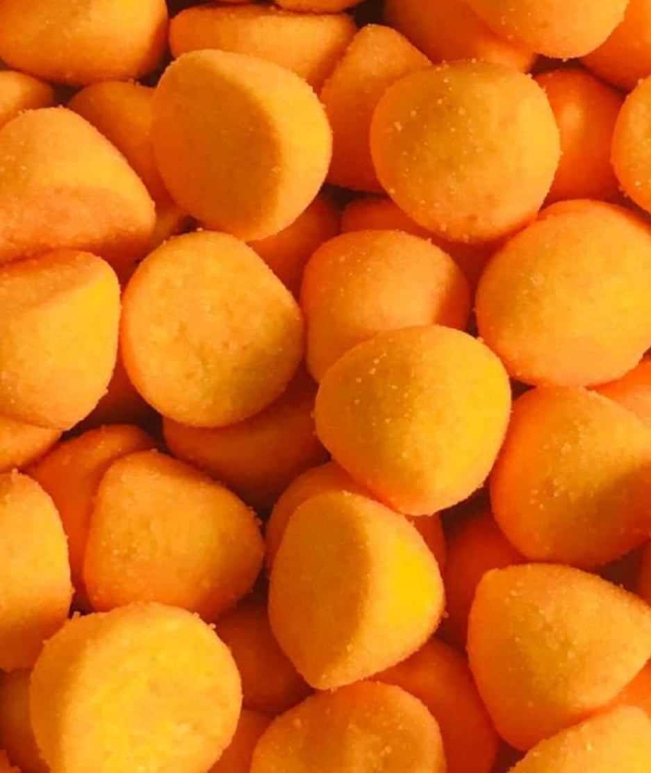 Orange paint balls