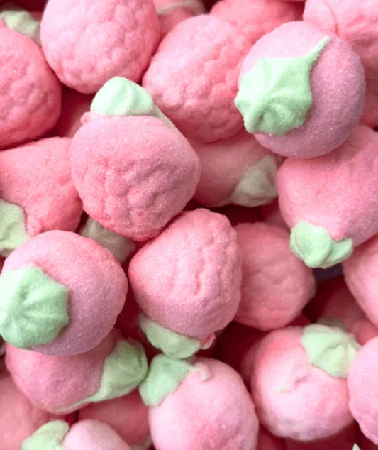 Jelly filled raspberry mallow