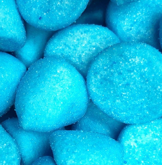Blue paint balls