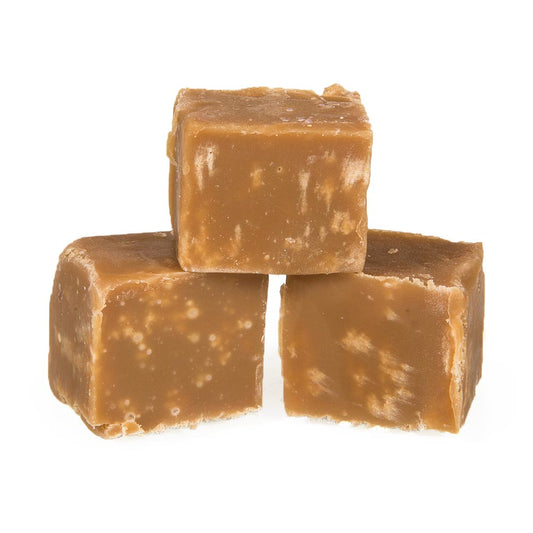 Salted caramel fudge