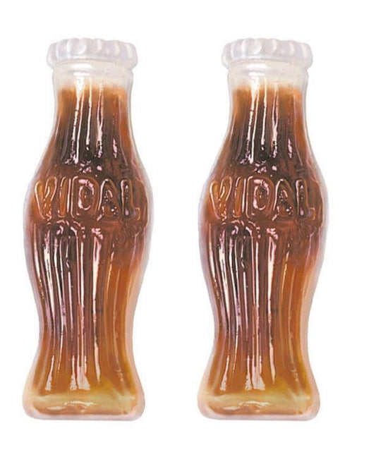 Jelly filled cola bottles